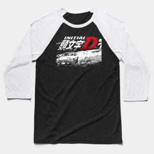 Initial D - Japan Mountain Drift Racing Takumi Fujiwara's Toyota AE86 Deep Forest GT Baseball T-Shirt